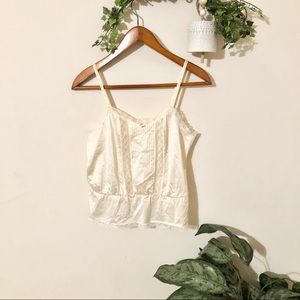 Vintage 1980s JC Penny Made in USA Camisole Lingerie